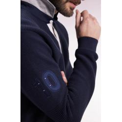 Pull en coton marine