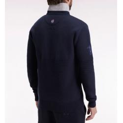 Pull en coton marine