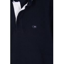 Pull en coton marine