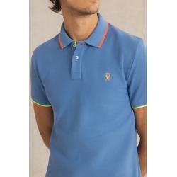 Polo à Détails Fluo
