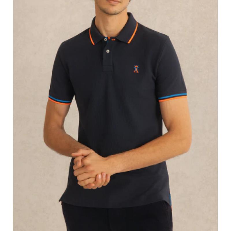 Polo à Détails Fluo