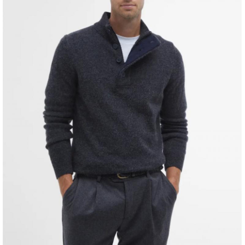 Pull essentiel avec patch au coude