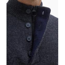 Pull essentiel avec patch au coude