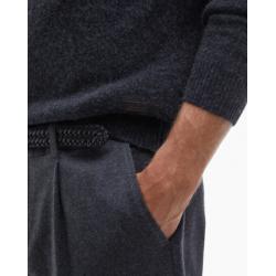 Pull essentiel avec patch au coude