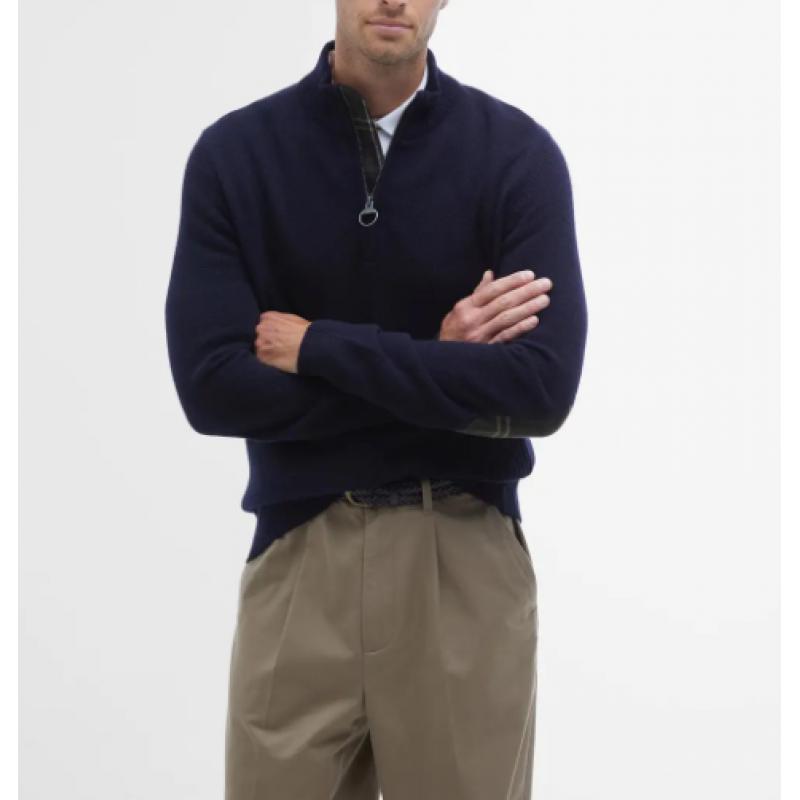 Pull Barbour Holden à demi-fermeture éclair