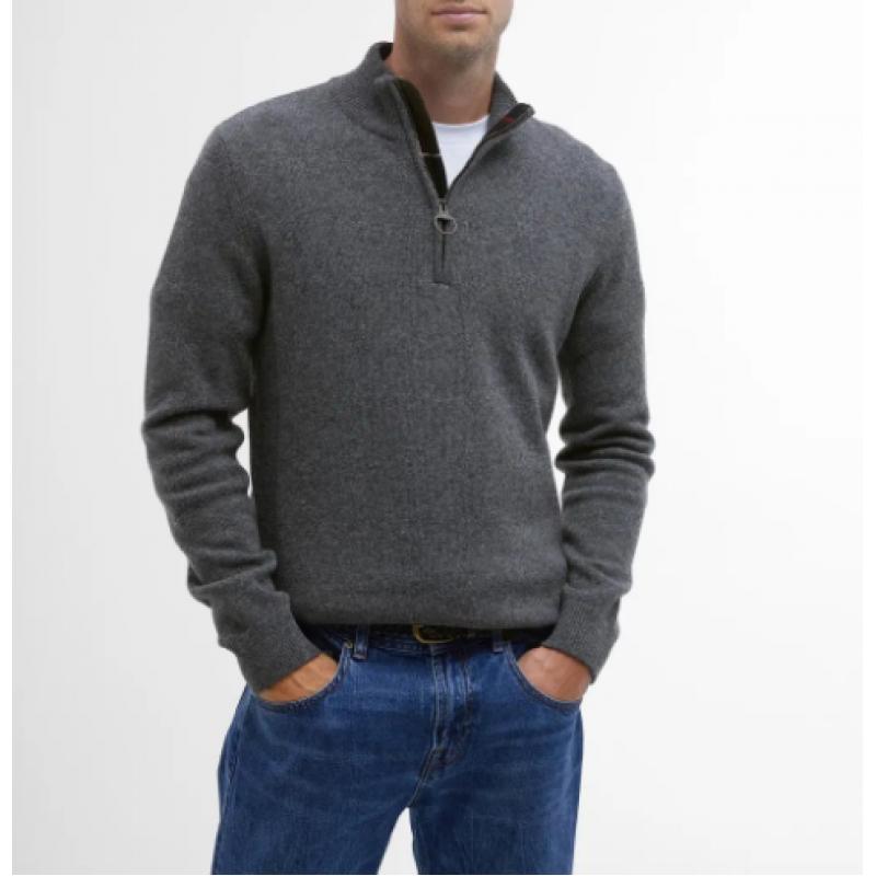 Pull Barbour Holden à demi-fermeture éclair