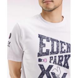 T-shirt à manches courtes blanc sérigraphie XV de France