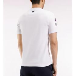 T-shirt à manches courtes blanc sérigraphie XV de France
