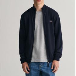 Cardigan zippé en laine...