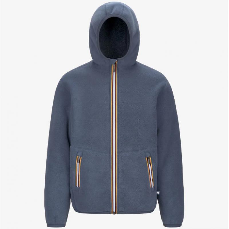K-WAY - JACK SHERPA POLAR REVERSIBLE - Veste sherpa réversible pour homme