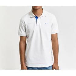 Polo en coton piqué...