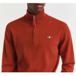 Pull à demi-zip en laine d'agneau ultra-fine Pull à demi-zip en laine d'agneau ultra-fine