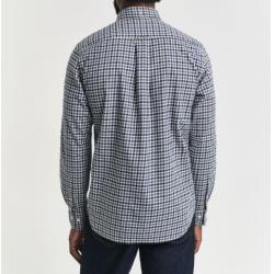 Chemise coupe regular en sergé vichy