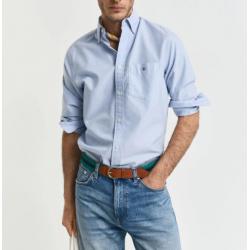 Chemise coupe regular en coton Oxford classique