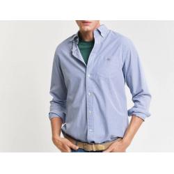 Chemise coupe regular en popeline à rayures Banker classique