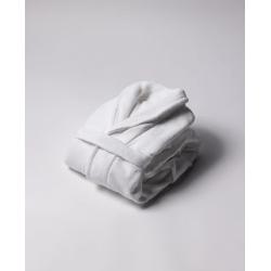 Peignoir en coton éponge brodé