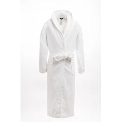 Peignoir en coton éponge brodé