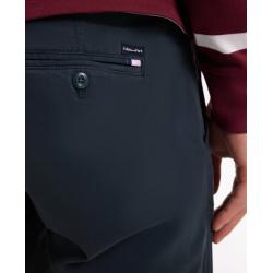 Pantalon chino sans plis en coton stretch