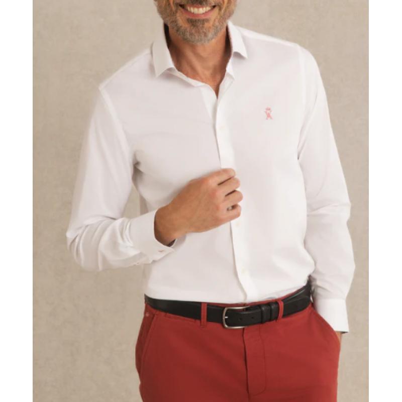 Chemise Slim en Popeline Stretch Chemise Slim en Popeline Stretch