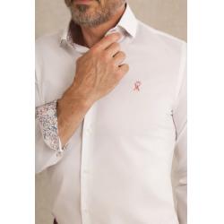 Chemise Slim en Popeline Stretch