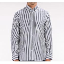 EDEN PARK - Chemise en coton rayée coupe droite