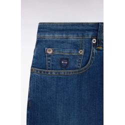 Jean bleu en coton stretch - SLIM