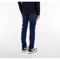 Jean slim bleu en coton extensible - SLIM