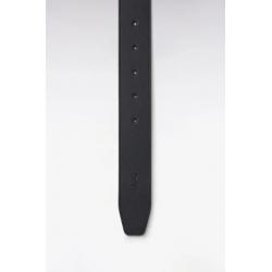 Coffret ceinture en cuir de vachette noir