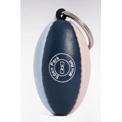 Porte-clés en cuir vegan rose