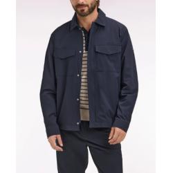 Surchemise marine en nylon stretch