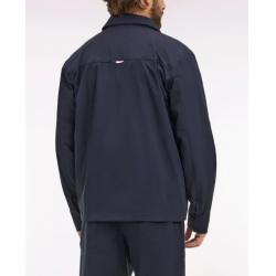 Surchemise marine en nylon stretch