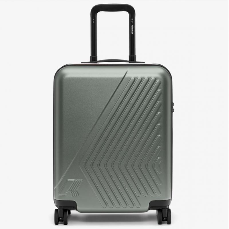 EUDOXIE LOGO KAKI - Valise rigide