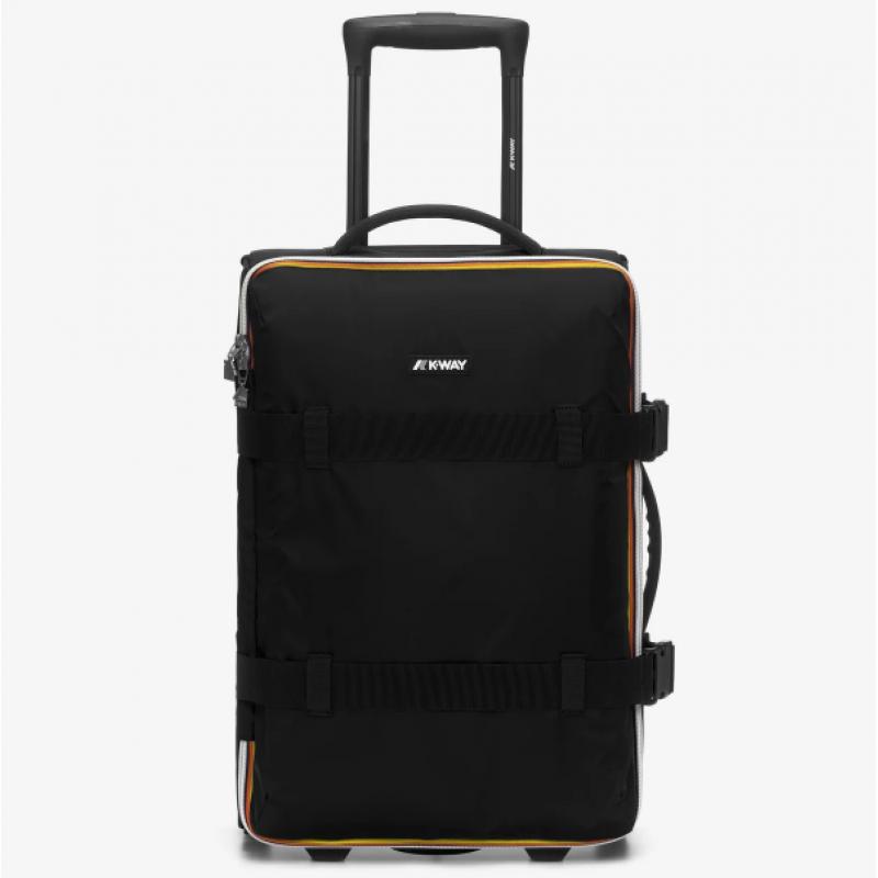 BLOSSAC S - Valise cabine noire avec poches de rangement