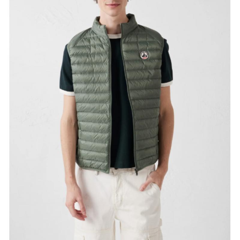 Doudoune sans manches Vert sauge Tom