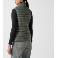 SEDA VERT SAUGE - DOUDOUNE SANS MANCHES