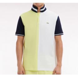 EDEN PARK - Polo à manches courtes en coton bicolore coupe décontractée
