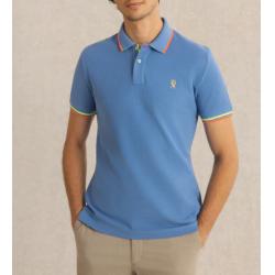 Polo à Détails Fluo