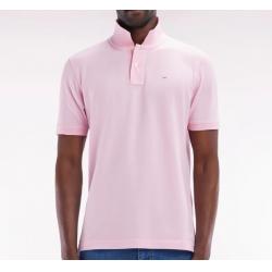 EDEN PARK - Polo à manches courtes uni en coton Pima coupe droite