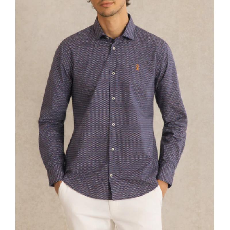 Chemise Regular à Motifs