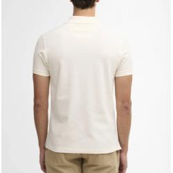 Polo en piqué tartan