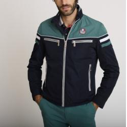 Blouson bleu marine sport BAEKDU