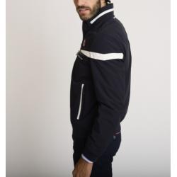 Blouson stretch zippé bleu marine BAHAM