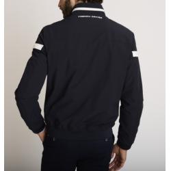 Blouson stretch zippé bleu marine BAHAM