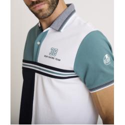 Polo sport en coton blanc LUCIDI