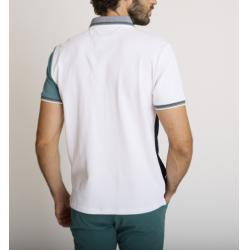 Polo sport en coton blanc LUCIDI