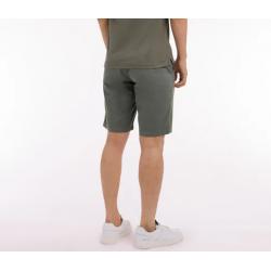 Bermuda chino en gabardine stretch kaki