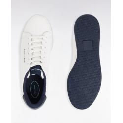 Baskets en cuir blanc