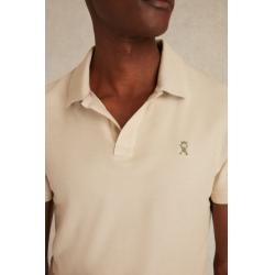 Polo Beige Pablo à Manches Courtes