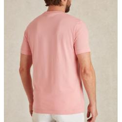 T-shirt Rose Camargue Travis à Col Rond