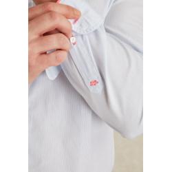Chemise Light Blue Cornil Slim à Rayures Fines